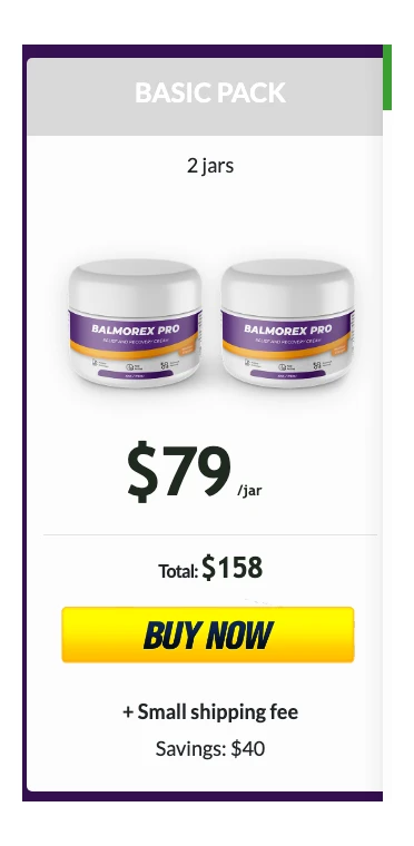 Balmorex Pro 2 bottles